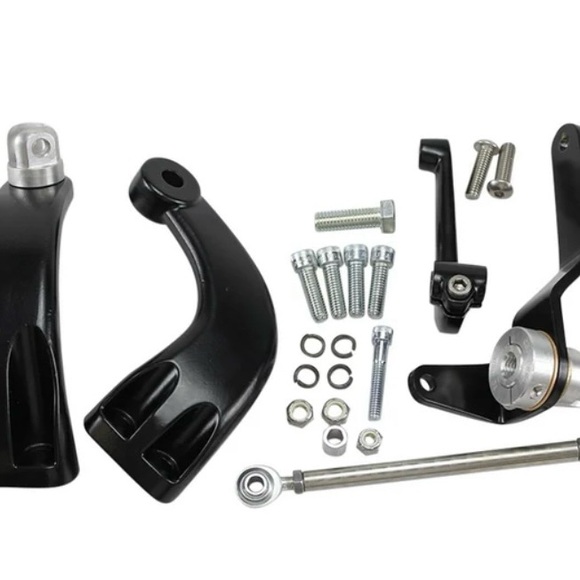 TC BROS. SPORTSTER MID CONTROLS KIT (NO PEGS) FITS 2004-2013, (no foot pegs) - Picture 3 of 6